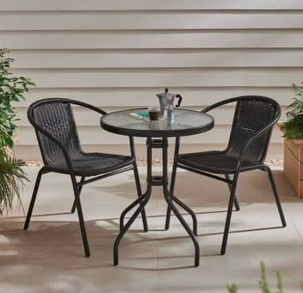 Photo of Outdoor table and chairs set (Wisewood S6) #1