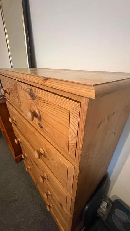 Photo of free wooden chest drawer (NR28) #2