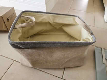 Photo of free Sturdy canvas carrier/ storage box (Brimscombe GL5) #1