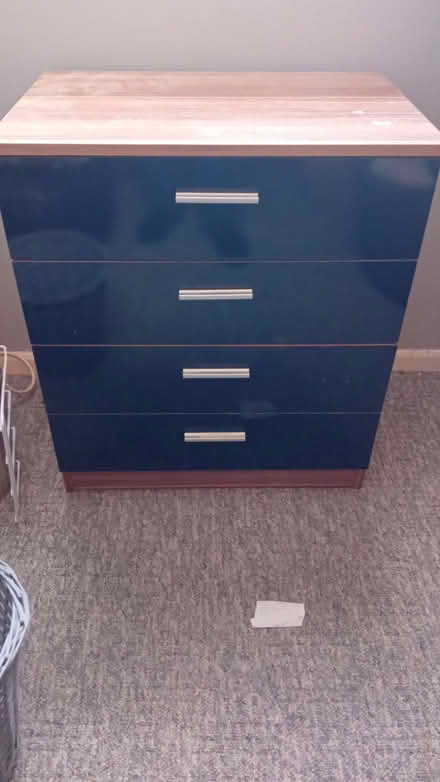 Photo of free 4 drawer chest of drawers (Hilton IV2) #1