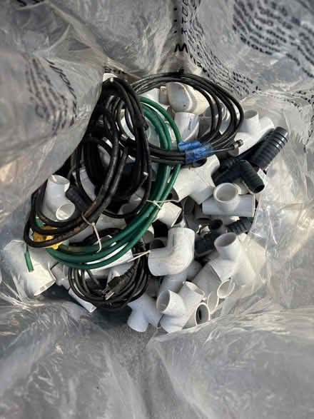 Photo of free Bag of PVC fittings (Riverdale) #3