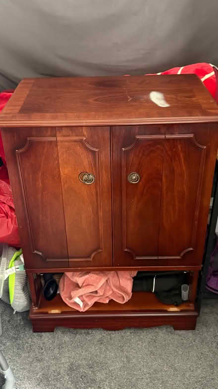 Photo of free Wooden Storage Cabinet / TV Unit (North Walsham NR28) #2