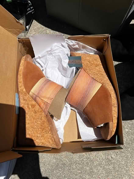 Photo of free Tom’s wedge shoes (EC Near Harding Elementary) #2