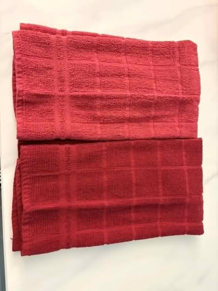Photo of free Dark Maroon Kitchen Towels (Thornwood, NY) #1