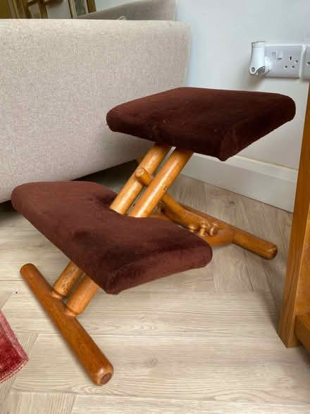 Photo of free Adjustable ergonomic stool chair (Horsham RH13) #2