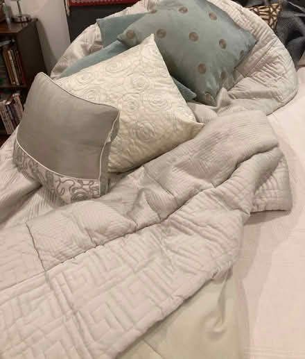 Photo of free bedspread & Pillows (West Philadelphia) #2
