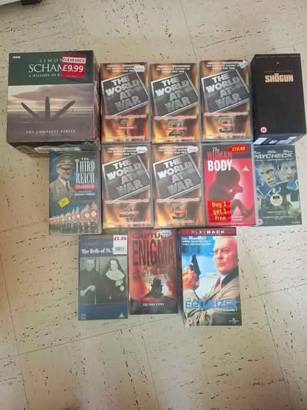 Photo of free Video Tape box sets... (High Hurstwood TN22) #1