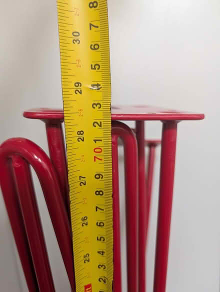 Photo of free Red Hairpin legs from Hairpin leg company (Royal Leamington Spa CV32) #2