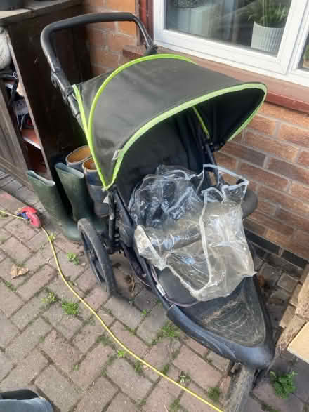 Photo of free Three wheeler all terrain pushchair (Heanor, Ilkeston, Derby DE75) #1
