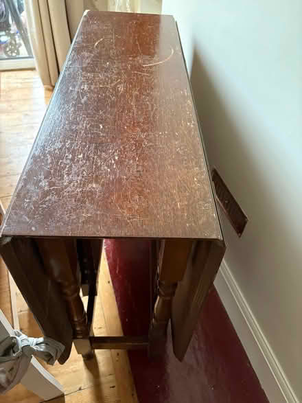 Photo of free Folding wooden table (Headington Quarry OX3) #4