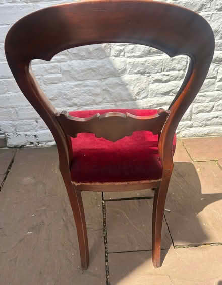 Photo of free Antique balloon back chair (Clifton CA10) #2