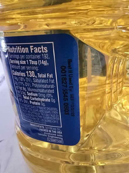 Photo of free Cooking oil (Wards Corner) #2