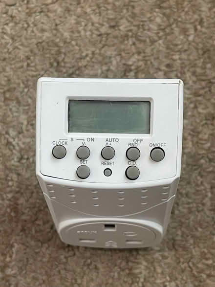 Photo of free Digital plug socket timer (Chorley PR6) #2
