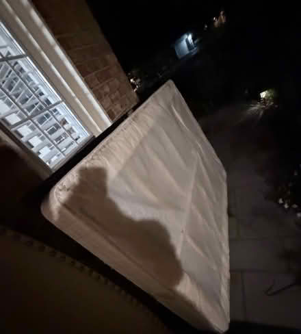 Photo of free Full boxspring, headboard, frame (Annapolis) #3