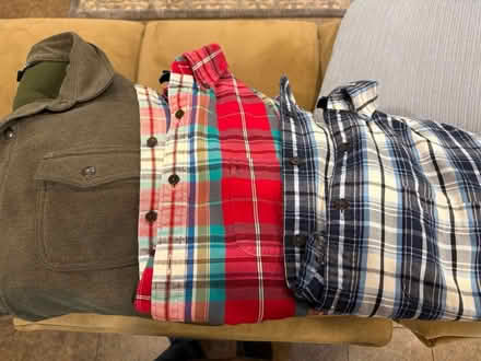 Photo of free Old flannel shirts (NE Glenview (Lake & Harms)) #1