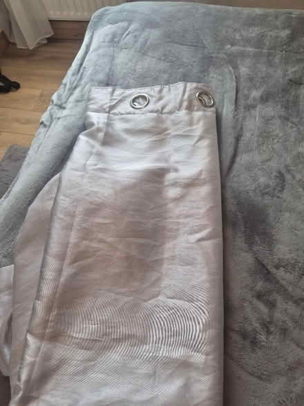 Photo of free Sliver curtains (CW7) #1