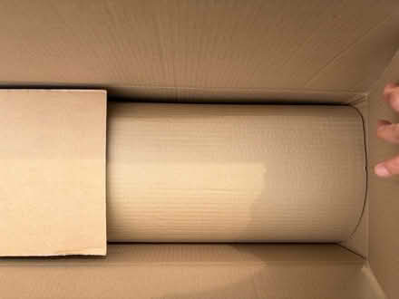 Photo of free NEW mahogany veneer sheet (Harpenden AL5) #2