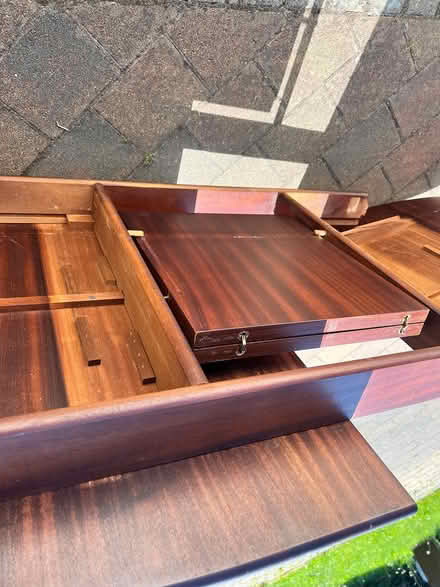 Photo of free mahogany dining table (Goatstown/Dundrum) #1