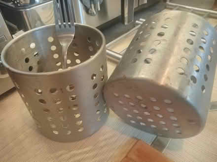 Photo of free S/Steel containers (Wallasey CH44) #1