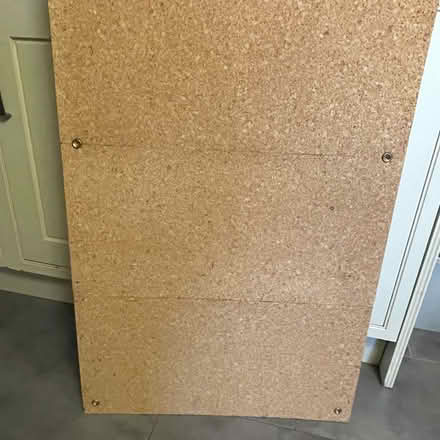 Photo of free Large ply-backed cork board for wall mounting (Birch Vale SK22) #3