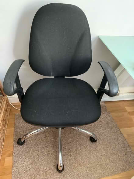 Photo of free Desk and swivel chair (Hadlow Down TN22) #3