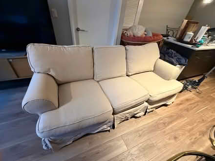 Photo of free Couch - 3 seats excellent condition (Seaport) #1