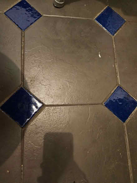 Photo of free Blue tiles (Loughborough LE11) #2