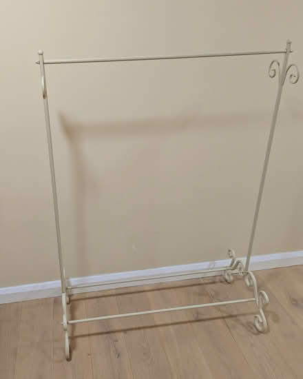 Photo of free Metal Clothes Rack in Cream (Baldock SG7) #1