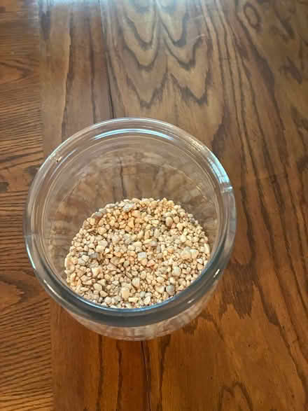 Photo of free Large jar with stone chips (Park-Monroe Neighborhood) #2