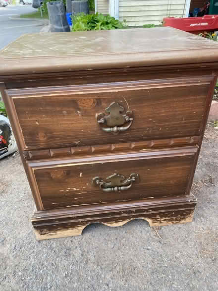 Photo of free Sturdy Night Table - Needs Painting (Nepean) #1
