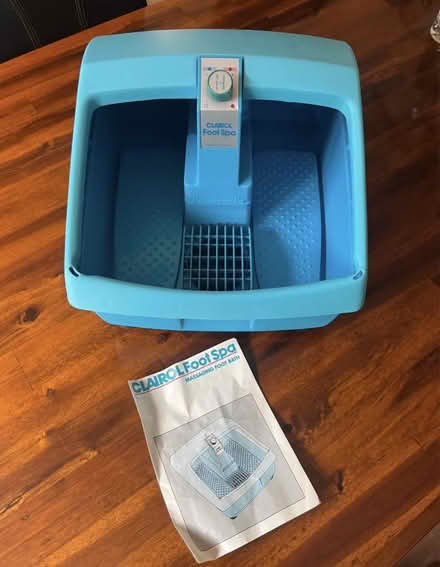 Photo of free Clairol foot spa & instructions (CH43) #1