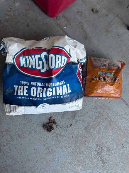 Photo of free Briquets & Mesquite smoking chips (San Jose California) #1
