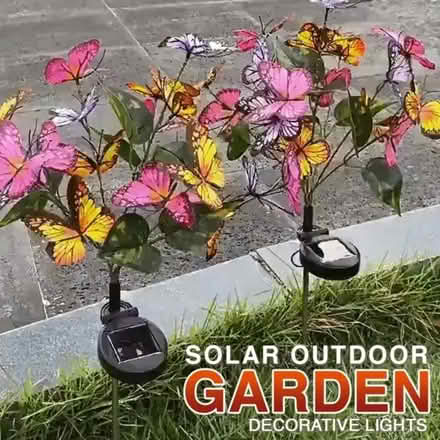 Photo of free Outdoor Decorative Solar Lights (E Hampden near S Buckley) #1