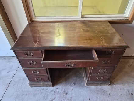 Photo of free Bankers Desk (Macomb North ave) #2