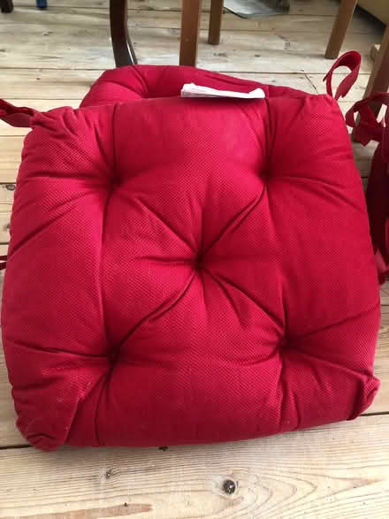 Photo of free 7 IKEA Malinda chair cushions (Eltham SE9) #3