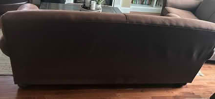 Photo of free Brown Fabric Sofa and Loveseat (North Nashua) #3