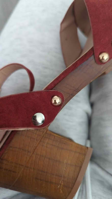 Photo of free Red sandals (SE25) #3