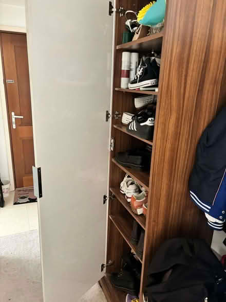 Photo of free Shoe and Jacket Cabinet with mirror (North Road N7) #3