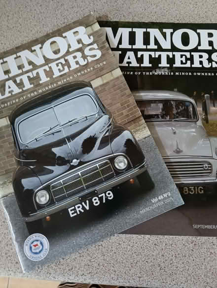 Photo of free 2 x Morris Minor car magazines (Napsbury AL2) #1