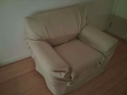Photo of free 1- seater and 2-seater sofas (Greenwich Peninsula SE10) #1
