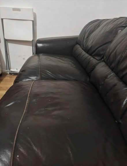 Photo of free Two 2 seater leather sofa (RM1) #3