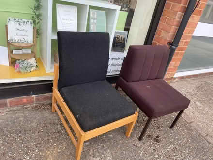 Photo of free 2 chairs (Amersham HP6) #1