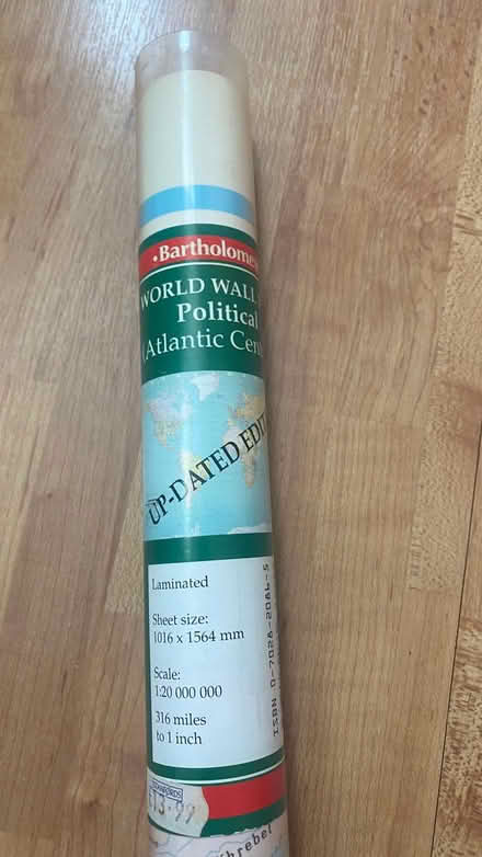 Photo of free World map old (TW11 Teddington) #1