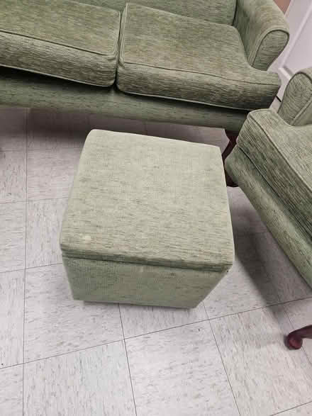 Photo of free Sofa set with foot stool (Radcliffe M26) #3