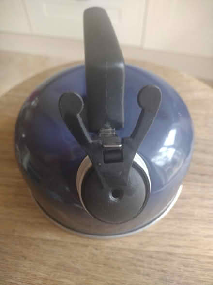 Photo of free Small blue camping kettle (Norwich NR7) #1