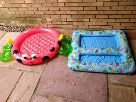 Photo of free 2 small paddling pools (Great Leighs CM3) #1