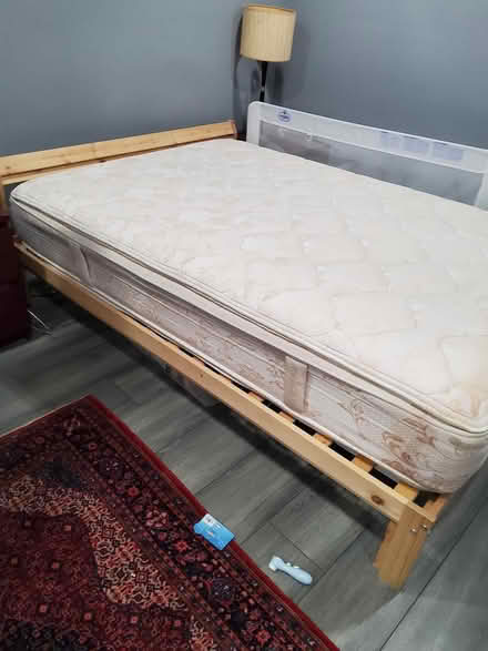 Photo of free Bed frame and mattress (Los Gatos) #1