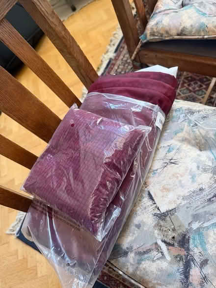 Photo of free Couch arm cover, curtain (Alameda) #2