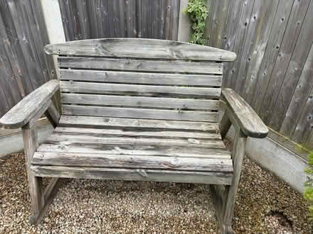 Photo of free Garden bench, chair (Greystones) #2