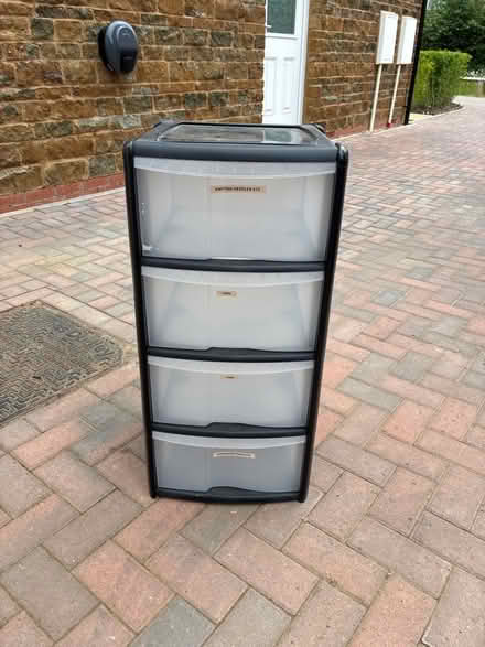 Photo of free Plastic storage unit (Bodicote OX16) #1
